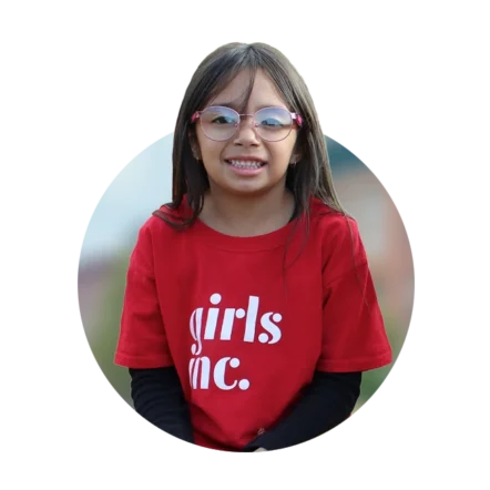 Girls Inc homepage animation
